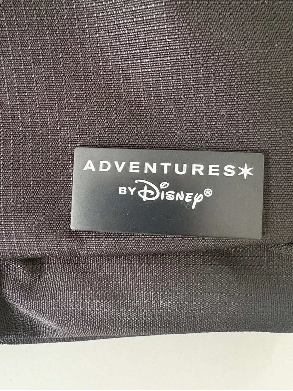 Adventures By Disney Black Backpack - Durable Everyday Travel Bag NEW